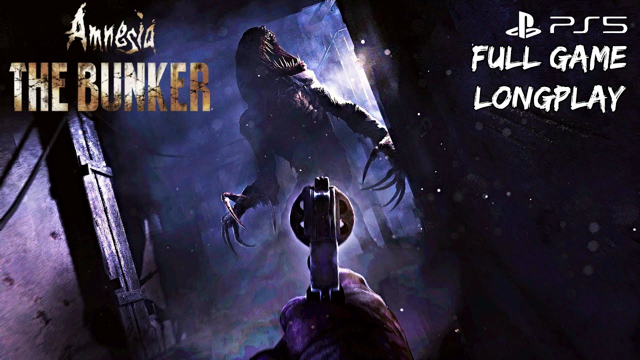 Amnesia: The Bunker - Full Game Longplay Walkthrough | WW1 Bunker Horror Game