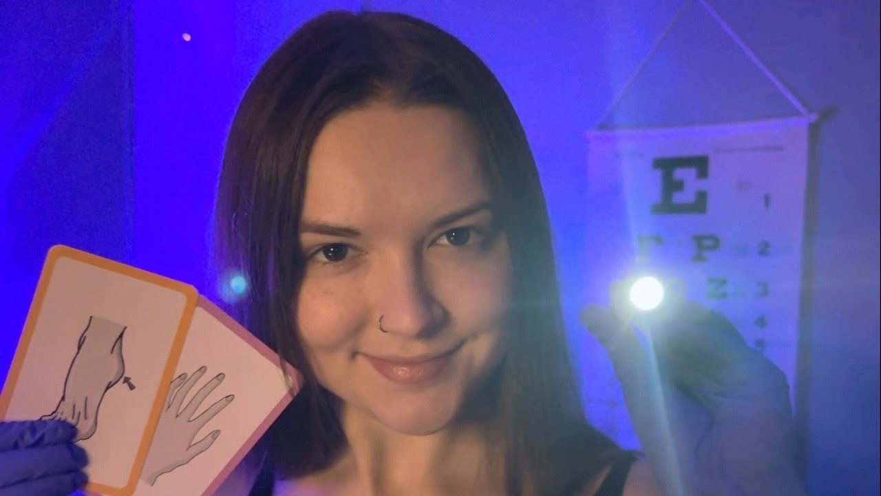 ASMR | Detailed Cranial Nerve Exam 🧠 Unpredictable Soft Spoken Roleplay
