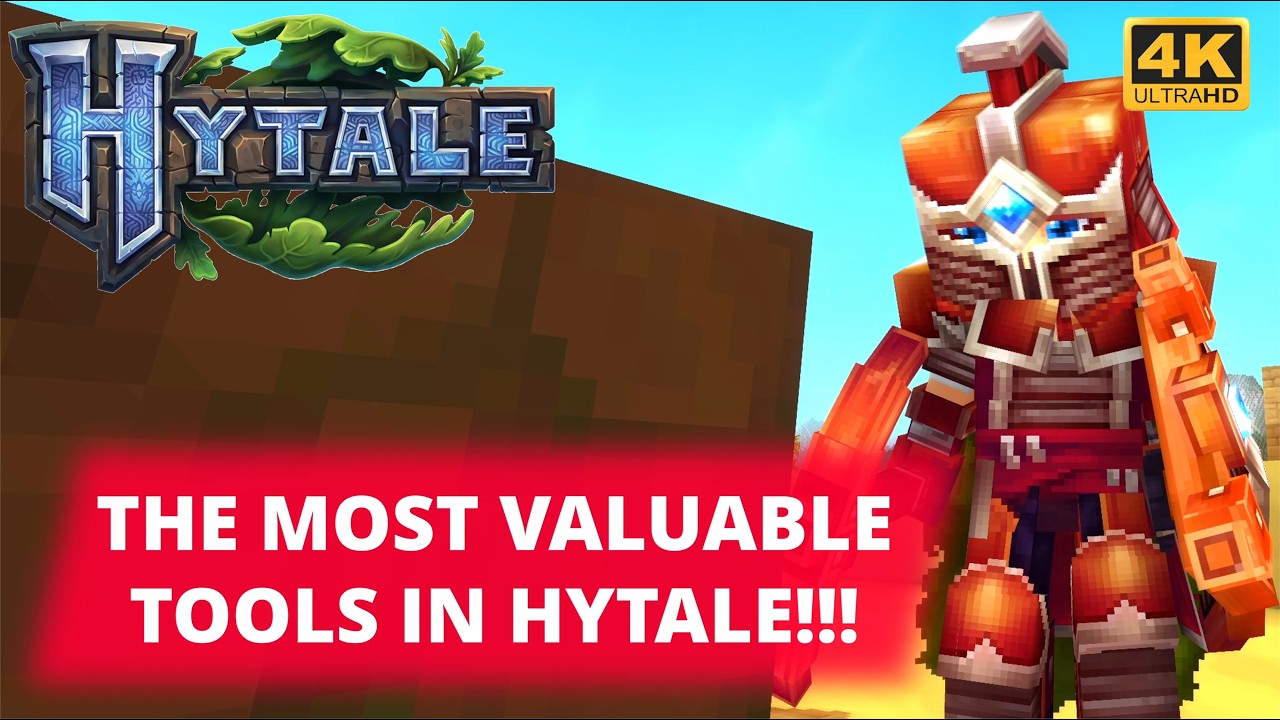 Как найти руду и драгоценные камни в режиме &laquo;Исследование&raquo;!!! - Hytale - 4K Ultra HD