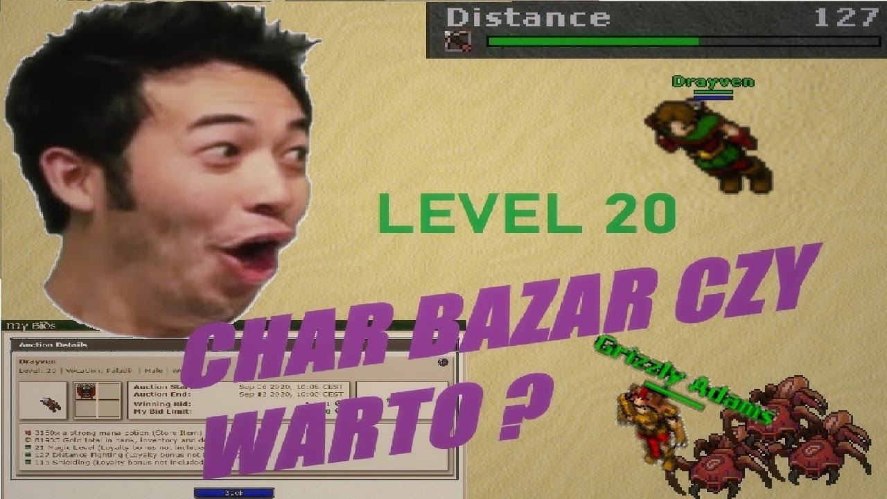 TOP SKILL PALADIN TIBIA LVL 20 - EP#1