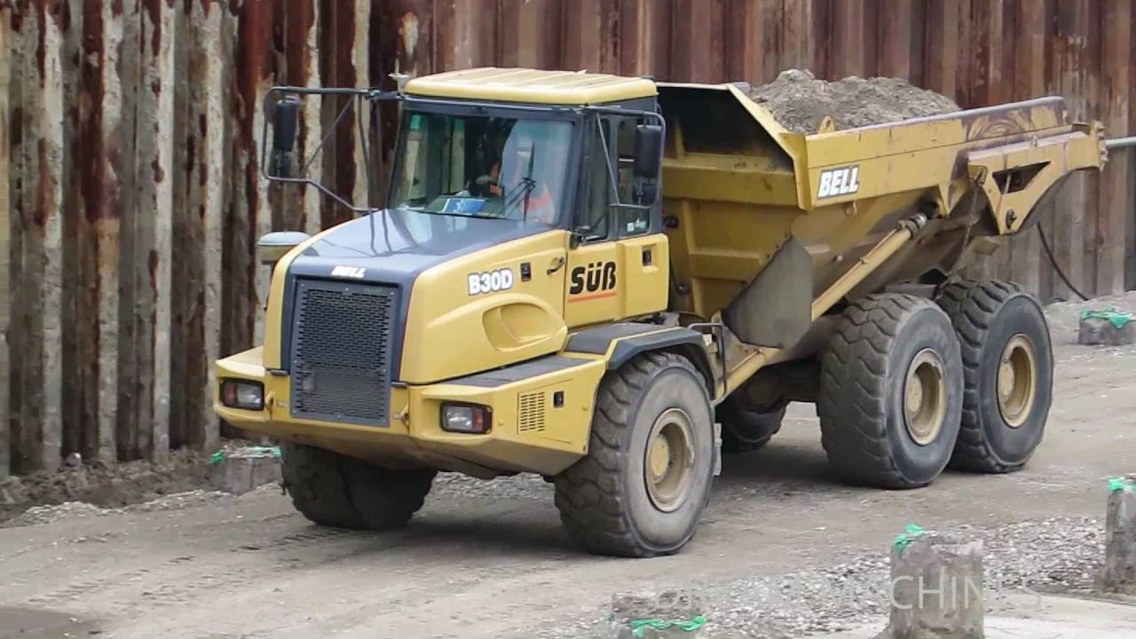 BELL DUMPER B30D / CATERPILLAR 324E / CATERPILLAR 308D