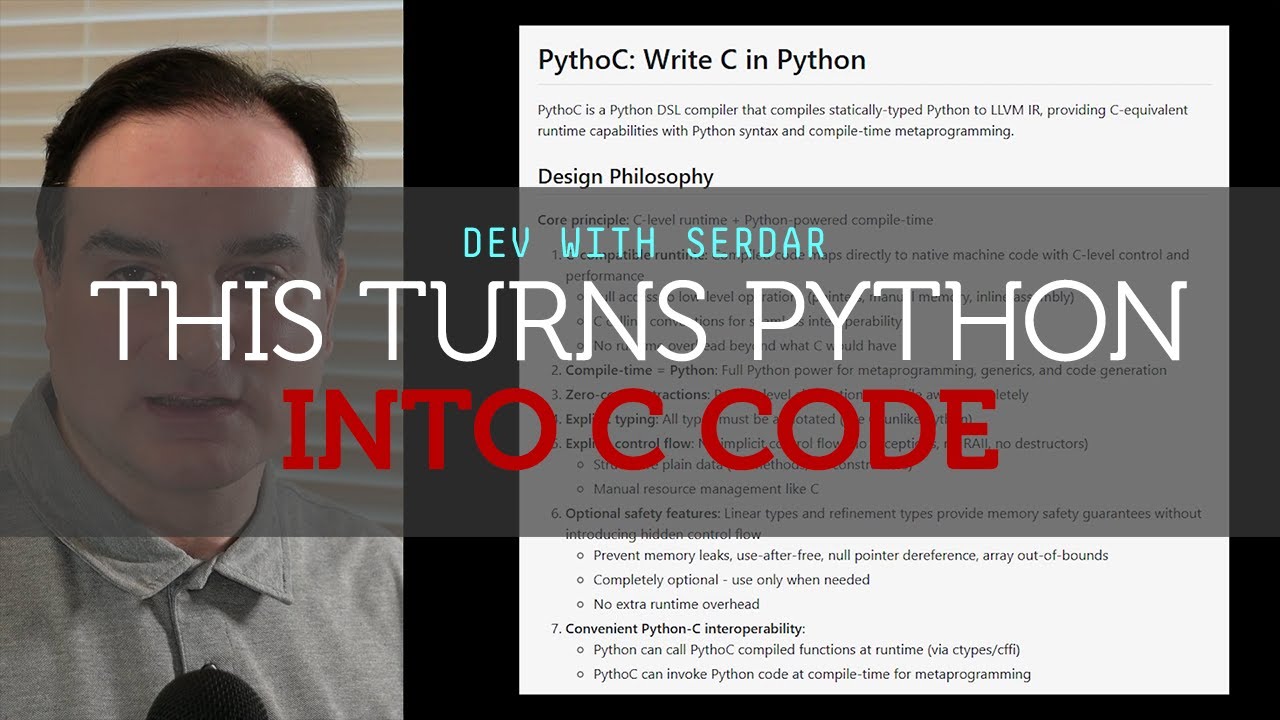 Как создавать программы, похожие на C, с помощью Python