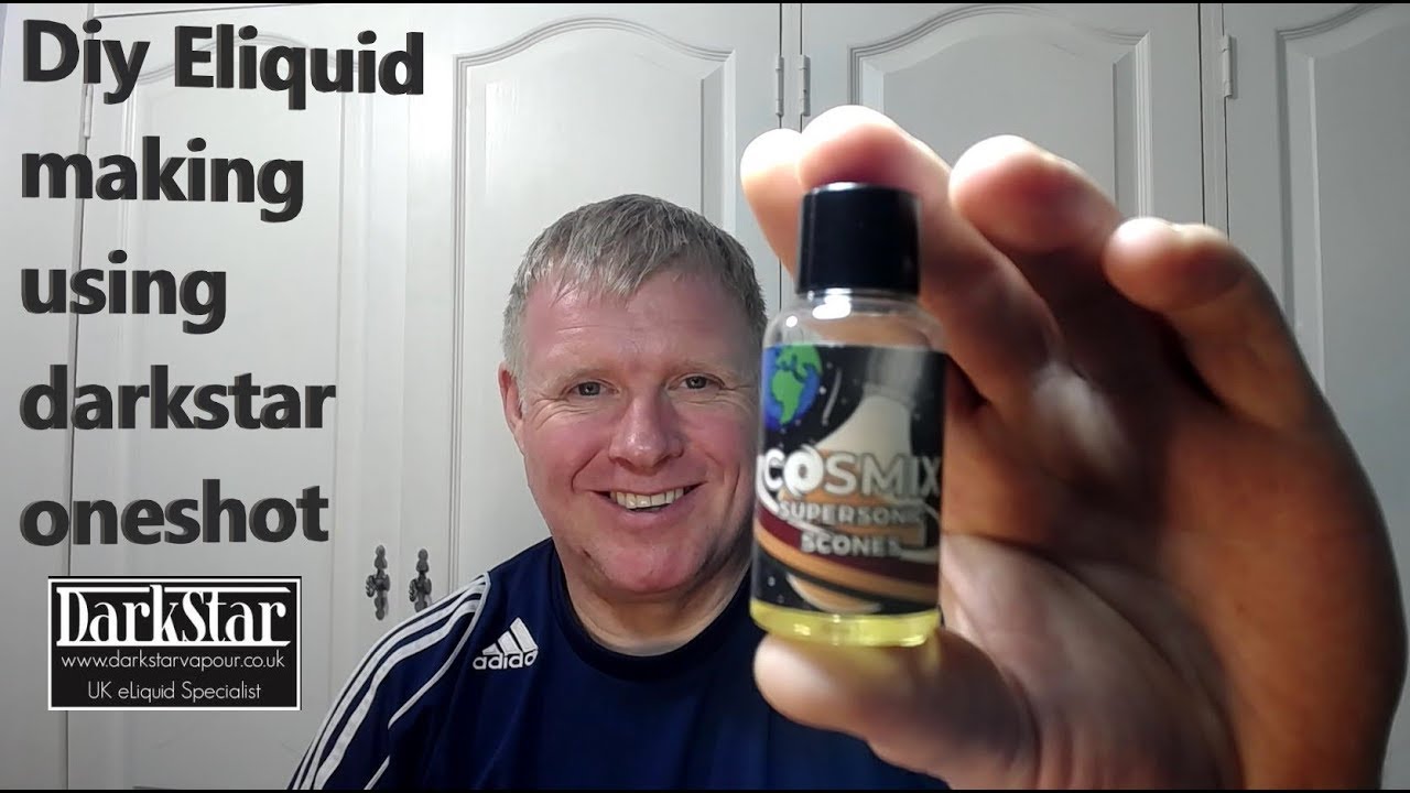 Easy diy eliquid mixing using darkstar one shot concentrate