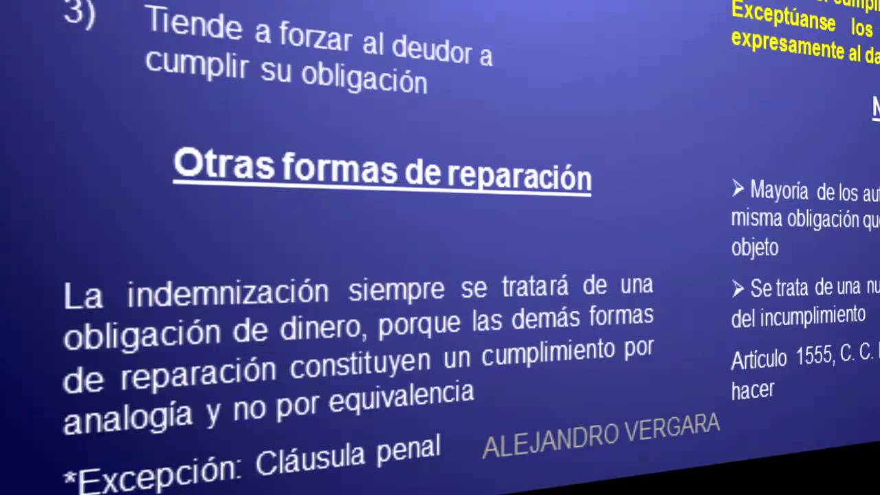 EFECTOS DE LAS OBLIGACIONES DERECHO CIVIL CHILENO APUNTES DE DERECHO CIVIL