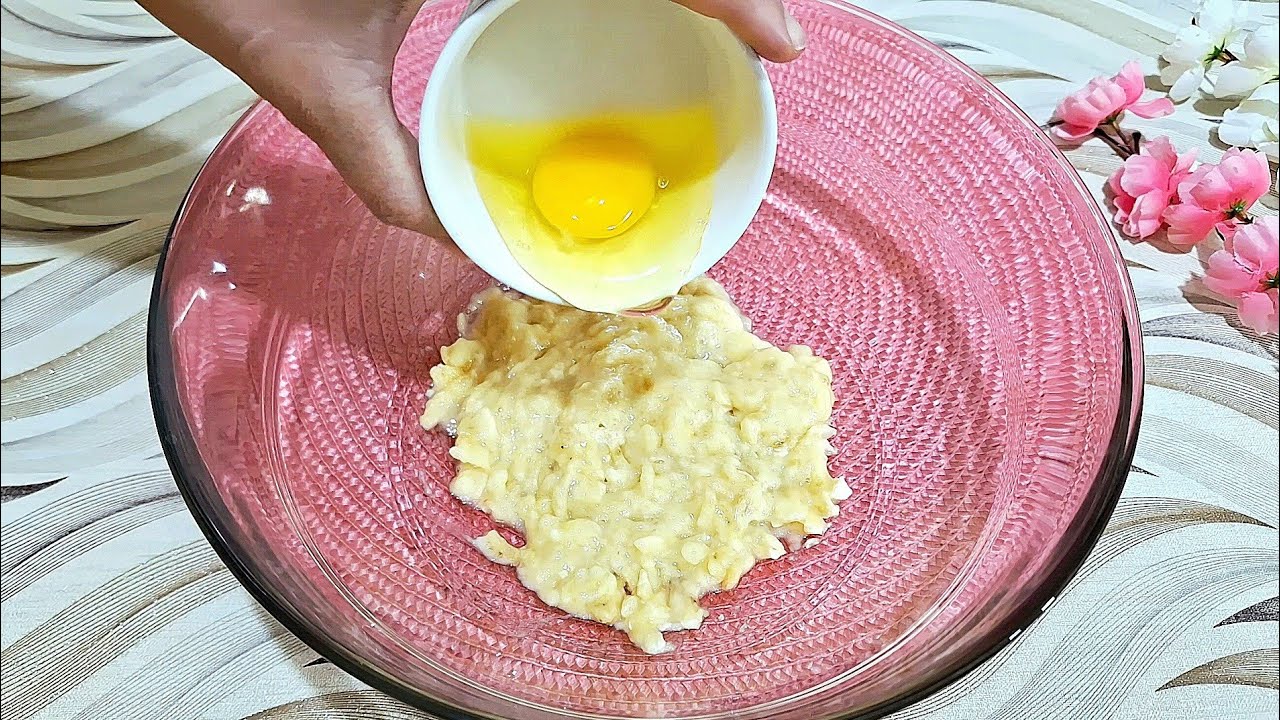 Если у вас есть 1 банан и 1 яйцо, приготовьте на завтрак этот вкусный рецепт за 5 минут.