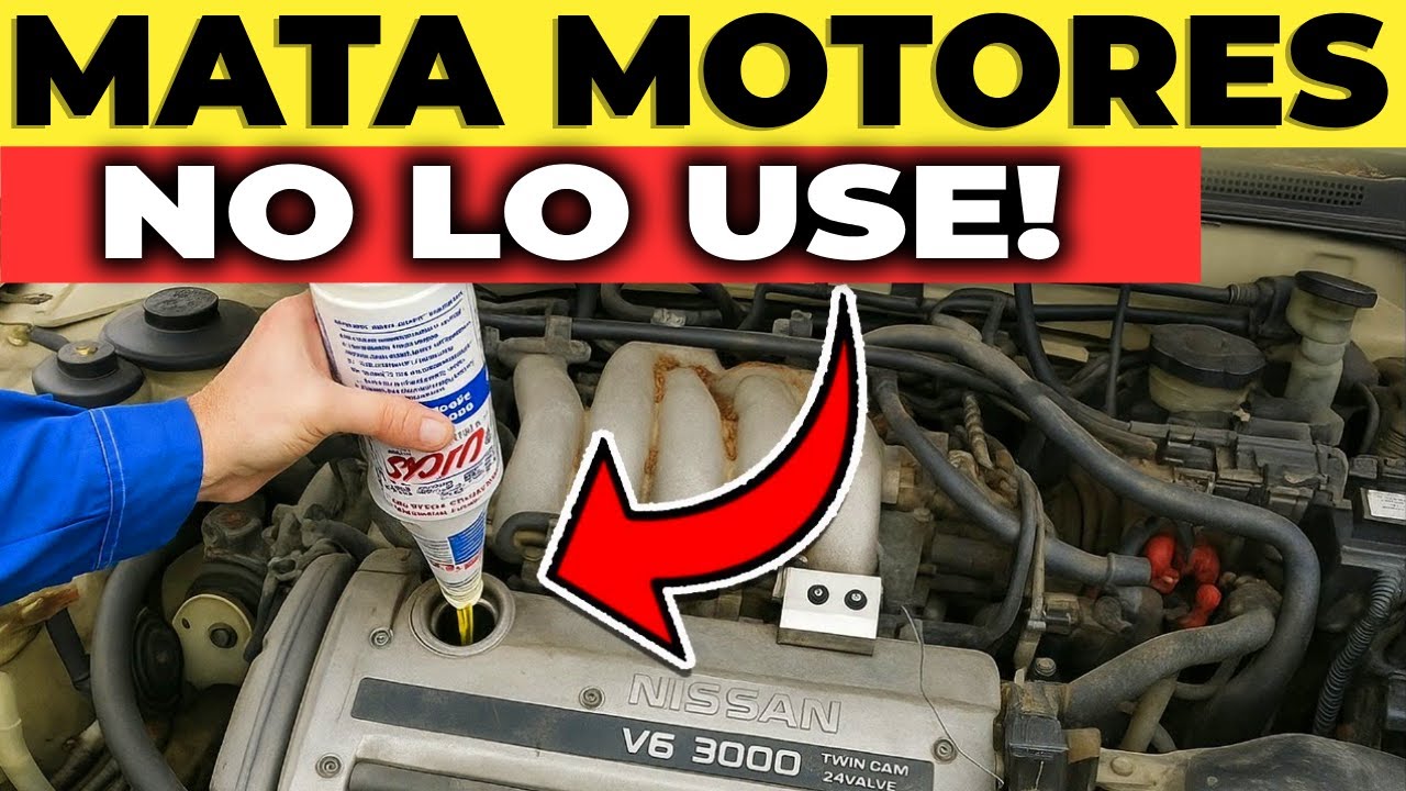 Nunca uses estos 8 productos en tu motor (mejor prueba estos 8 limpiadores reales)