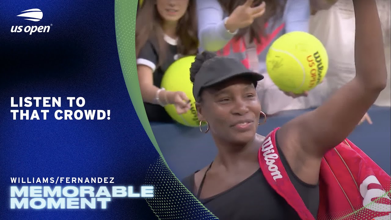Venus Williams & Leylah Fernandez Walk Off the Court | 2025 US Open