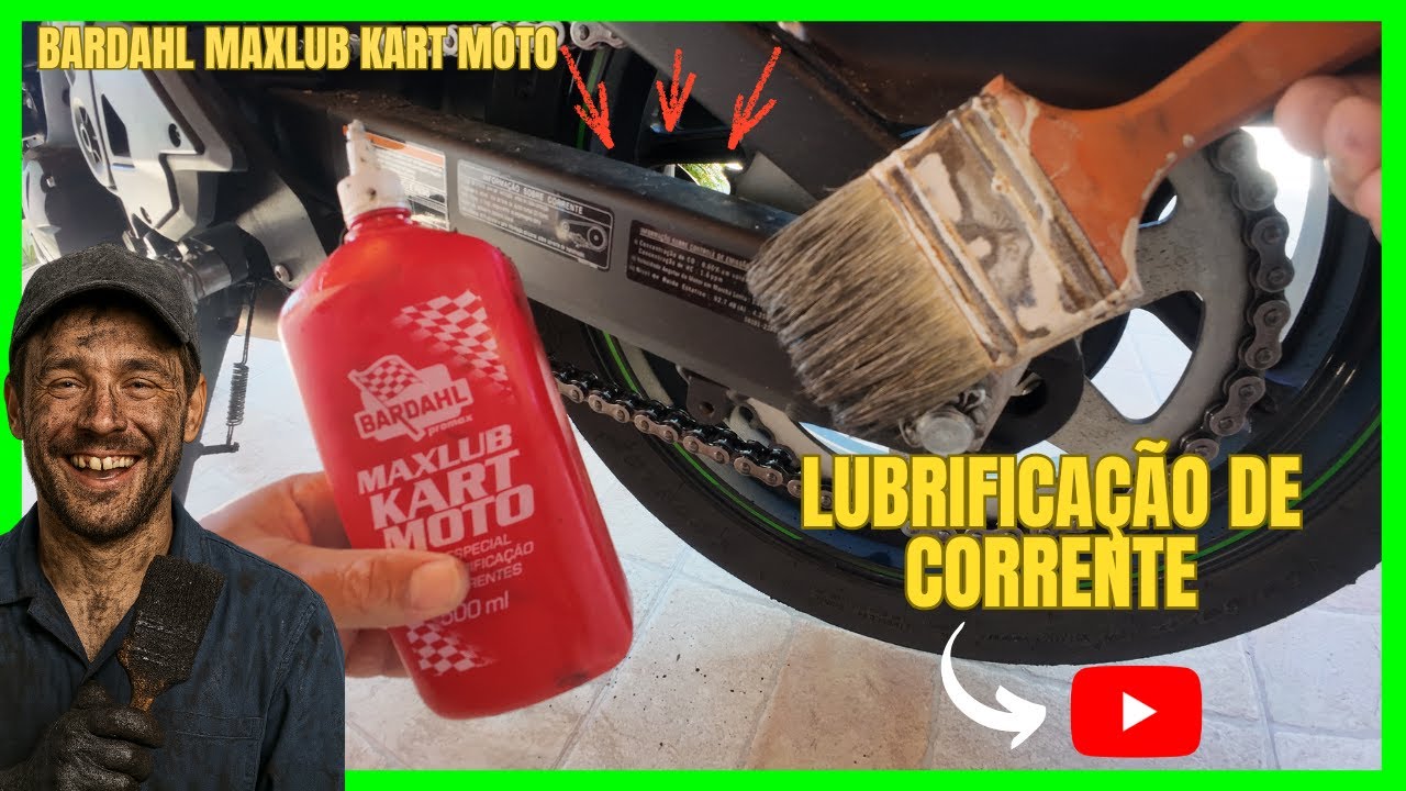 Lubrificação de corrente | Bardahl Maxlub Kart Moto