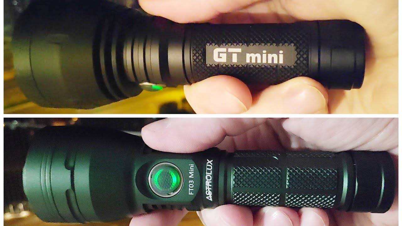 Astrolux FT03 Mini SST40 Vs Lumintop GT Mini XP-L HI - Outdoor Test