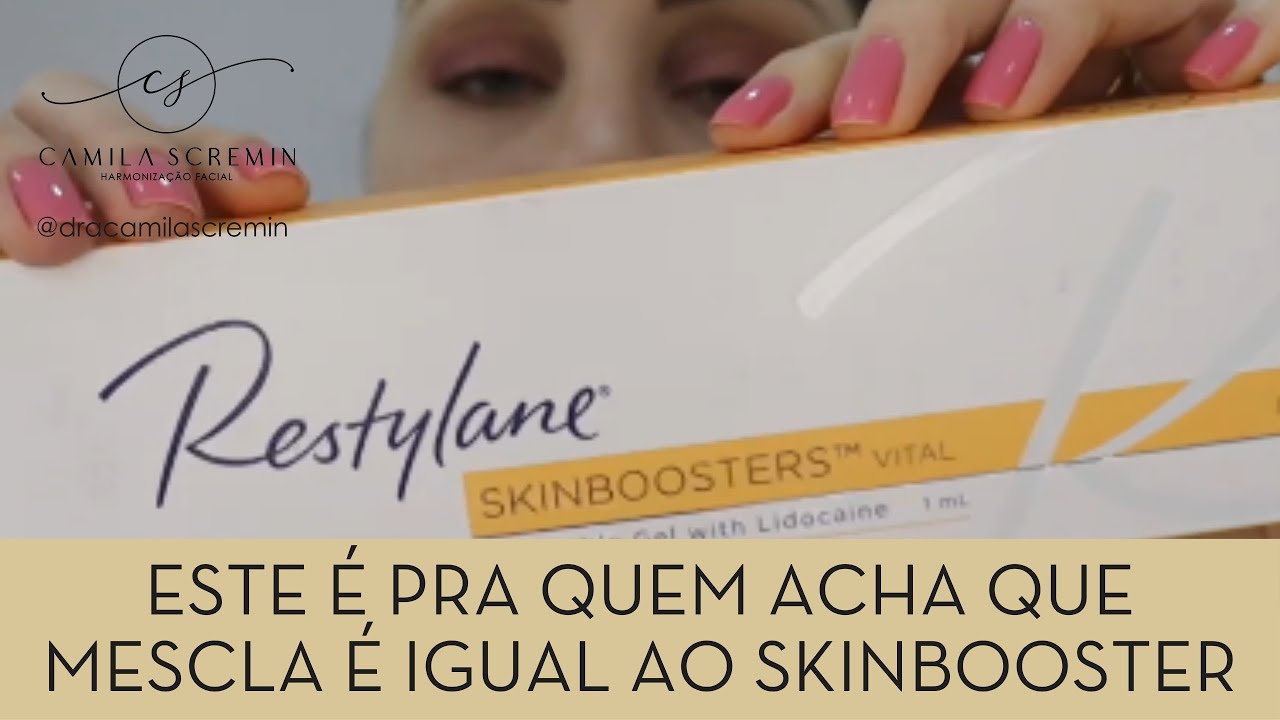 Este é pra quem acha que mescla é igual ao skinbooster