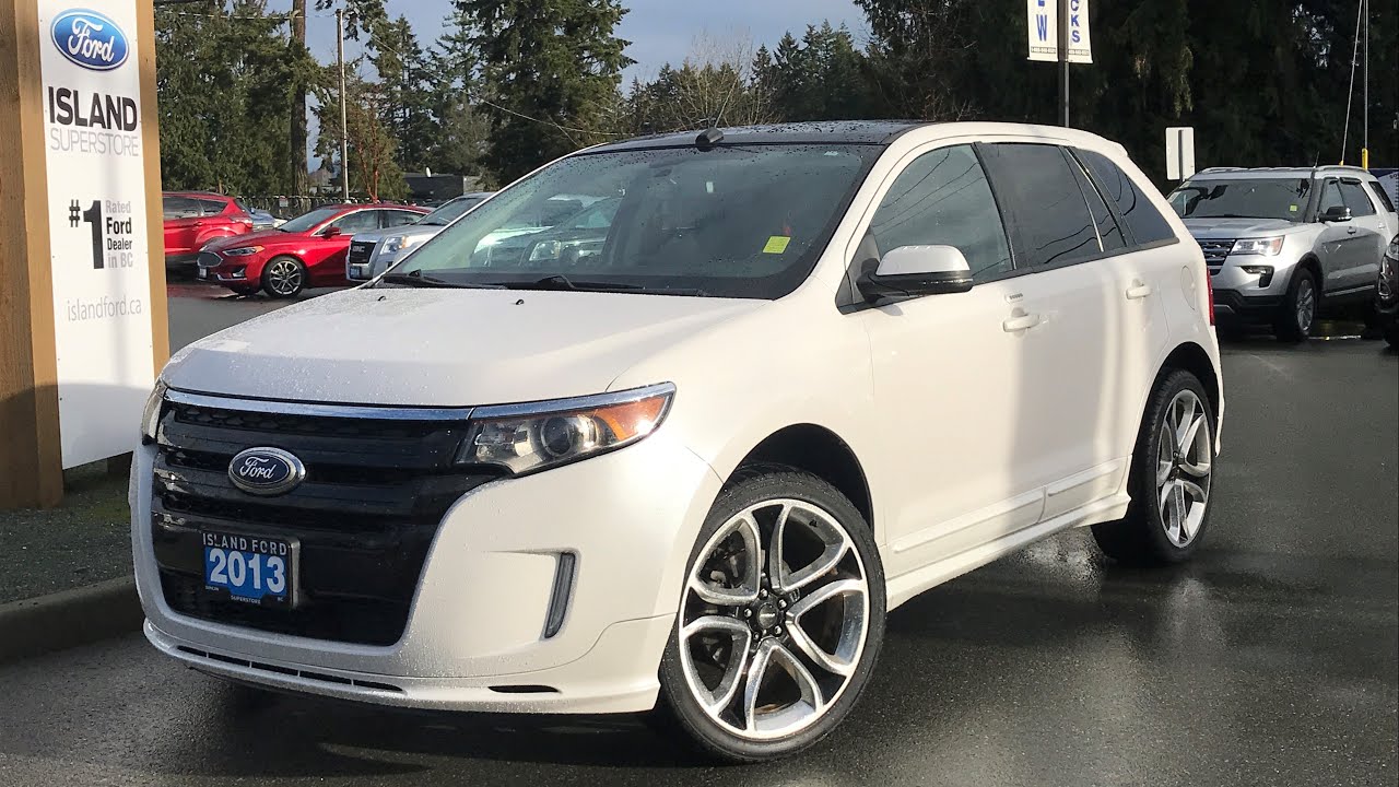 2013 Ford Edge Sport + Moonroof, NAV, AWD Review | Island Ford
