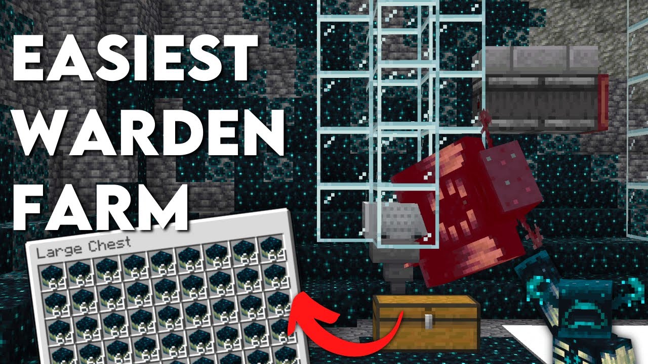 Minecraft Easy Warden Farm Tutorial 1.21 - Simple Sculk Catalyst Farm