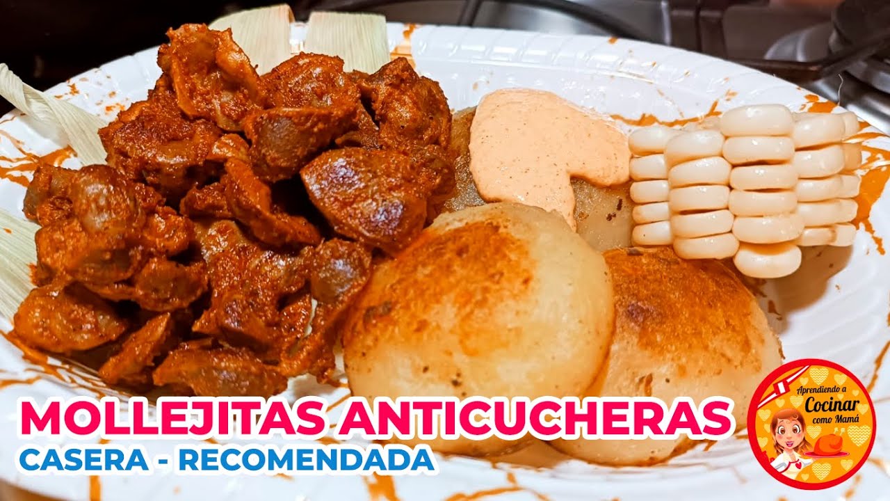 Receta MOLLEJITAS ANTICUHERAS CASERAS Muy Deliciosas y Recomendadas