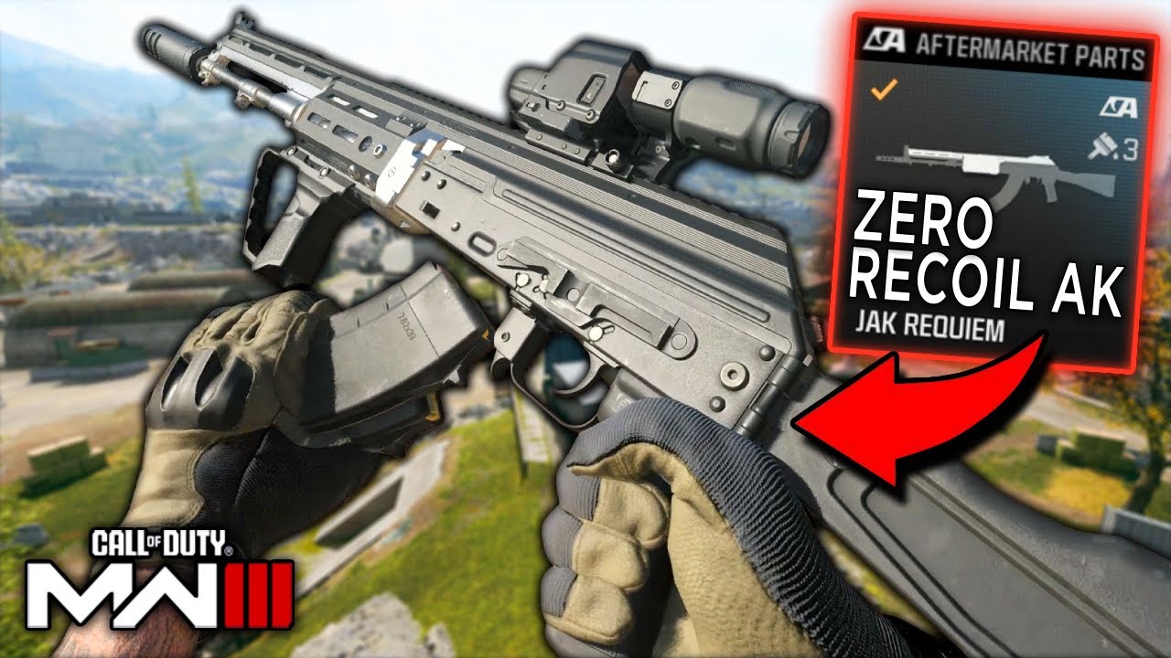 ZERO RECOIL AK that feels like Cheating - JAK Requiem Kit Gunplay - Modern Warfare 3 MP Gameplay