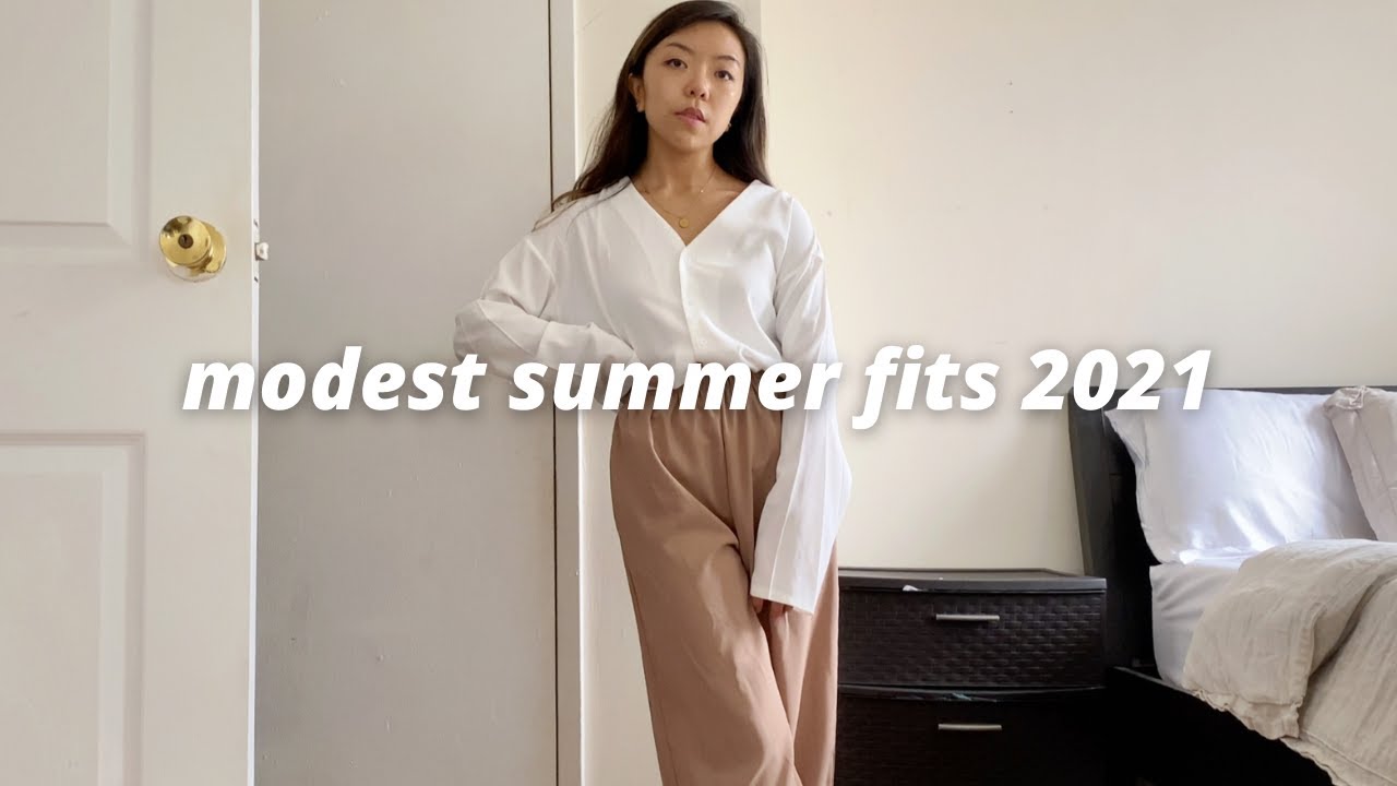Modest Summer Outfits Lookbook 2021 + tips!
