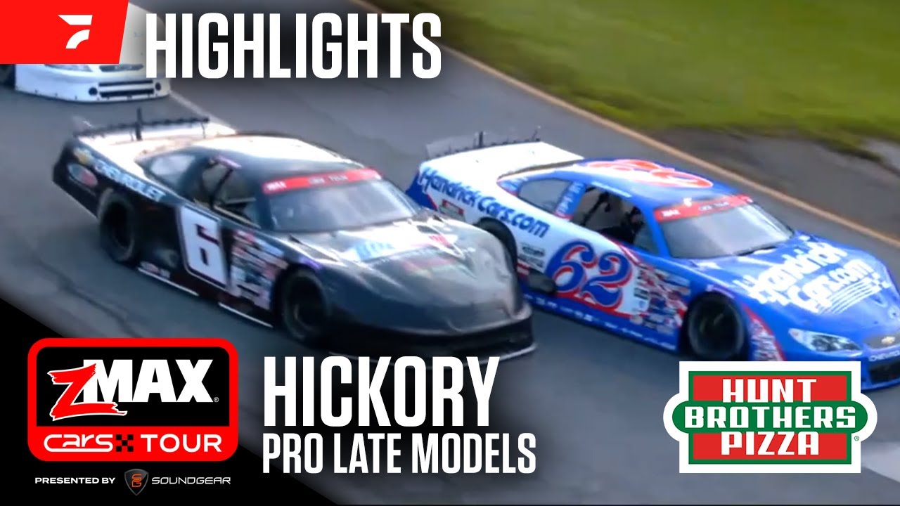 Keelan Harvick Turns Heads | CARS Tour Pro Late Models at Hickory Motor Speedway Highlights 7/12/25