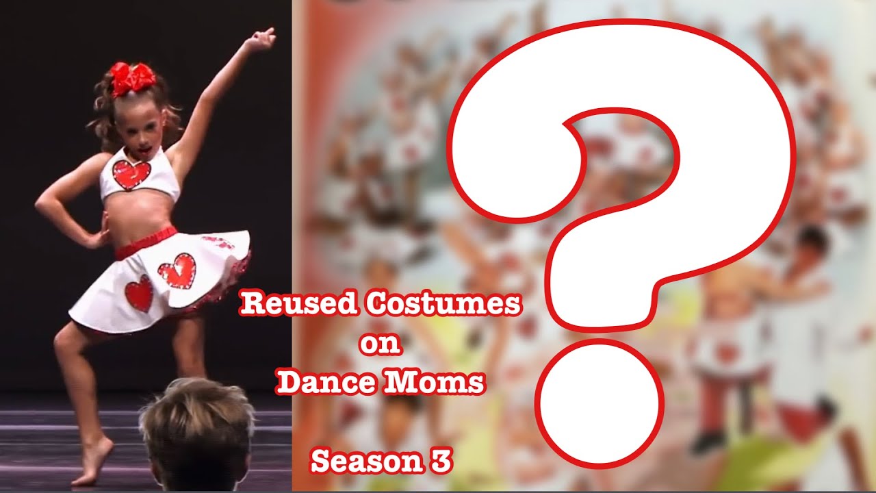 Reused Costumes on Dance Moms from Season 3