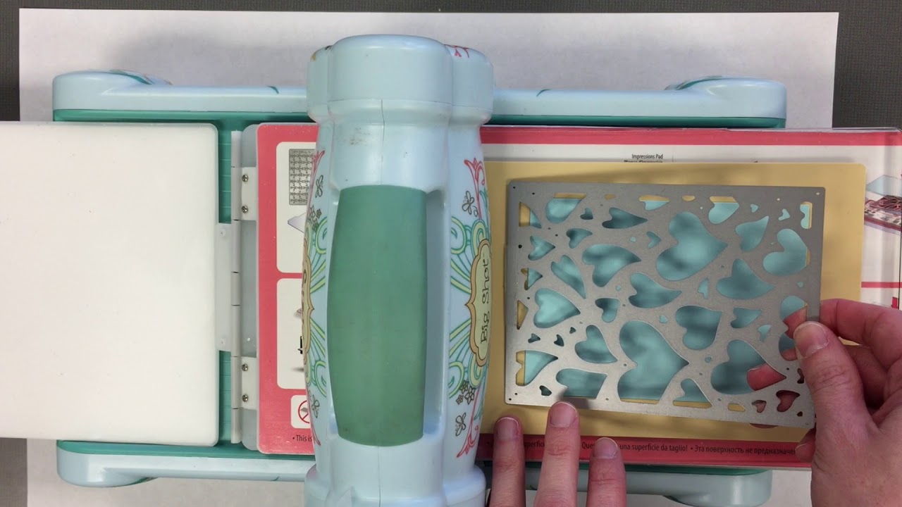 How to Emboss with a Cutting Plate (Cover Plate)