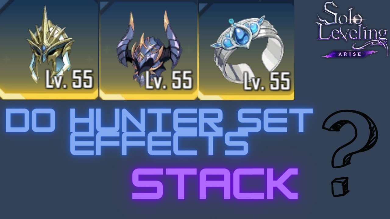 [Solo Leveling: Arise] - Do Artifact Set Effects Stack?