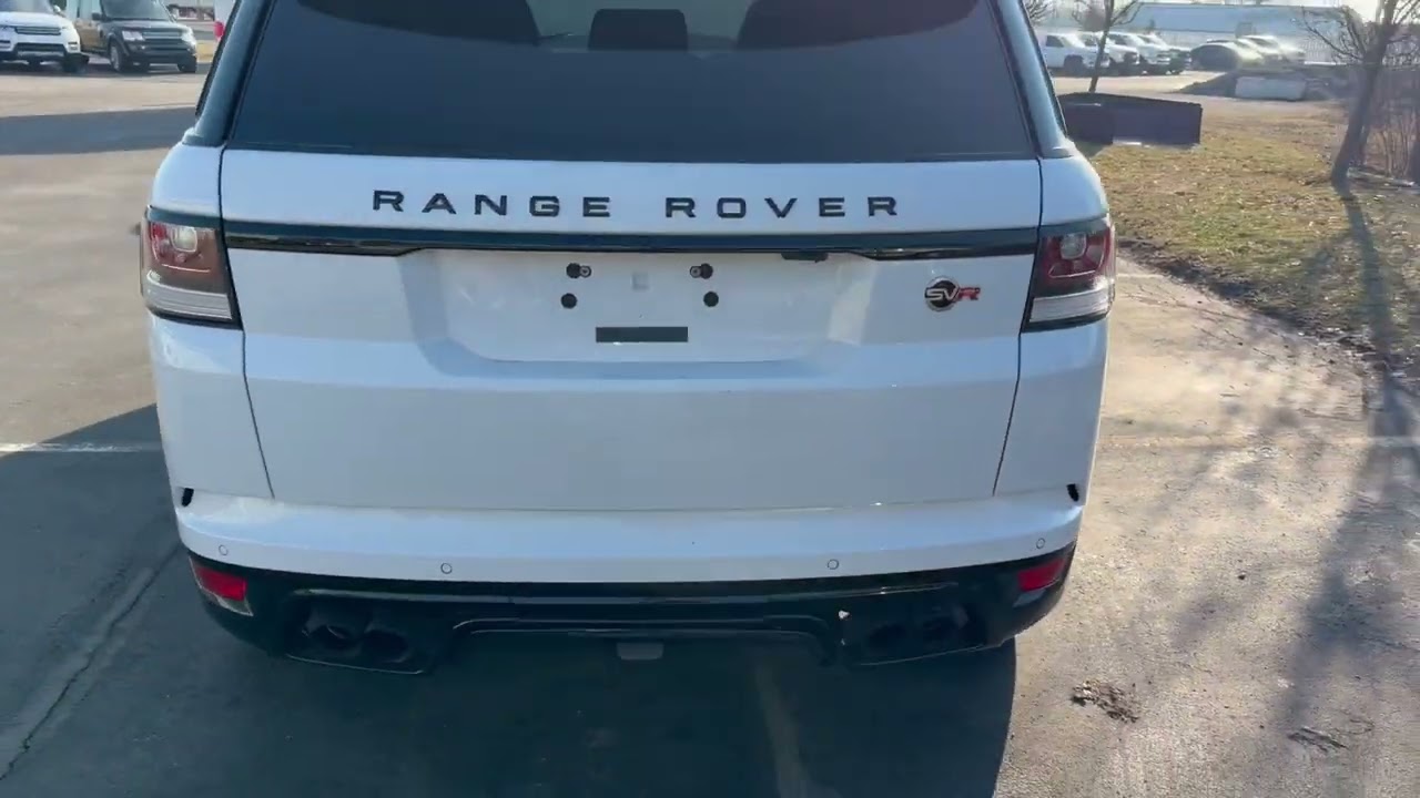 20k-Mile 2017 Range Rover Sport SVR (Cold-Start) 