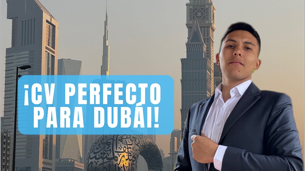 Haz un CV Ganador para DUBÁI con ChatGPT – ¡Trabaja en el Extranjero YA!