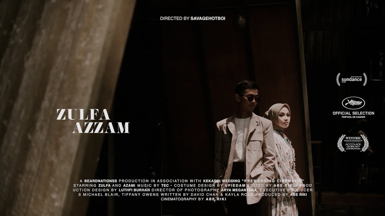 Cinematic Prewedding Film of zulfa & azam | Sony a7c + Samyang 24 mm f 1.8