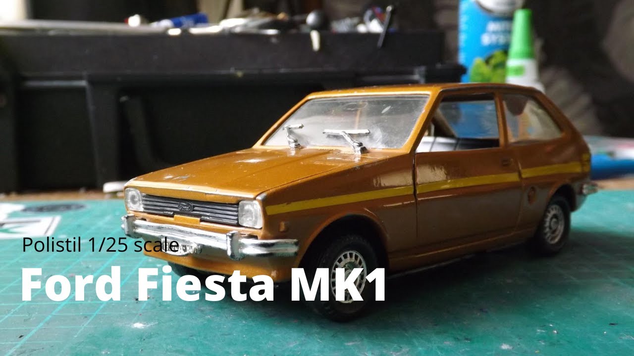 Ford Fiesta Mk1 Restoration 125 scale polistil Model