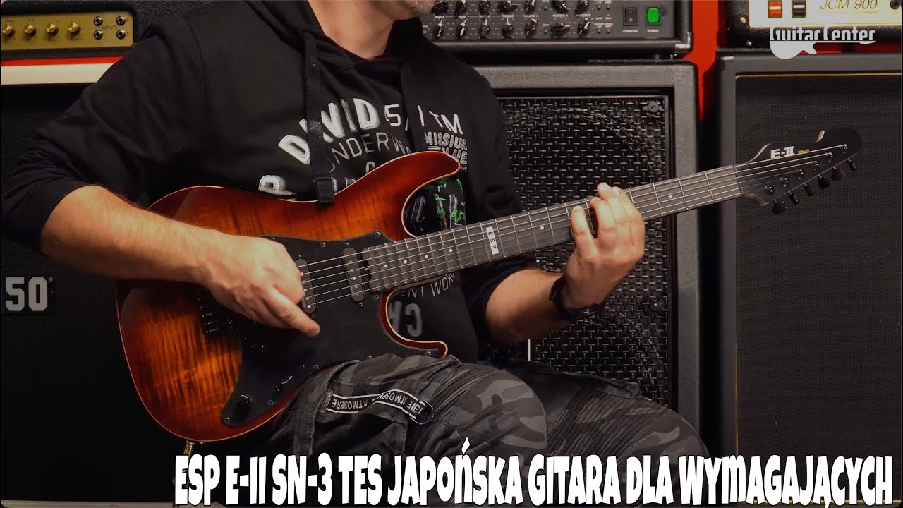 ESP E II SN 3 TES - japońska gitara dla wymagających | TV Guitar Center