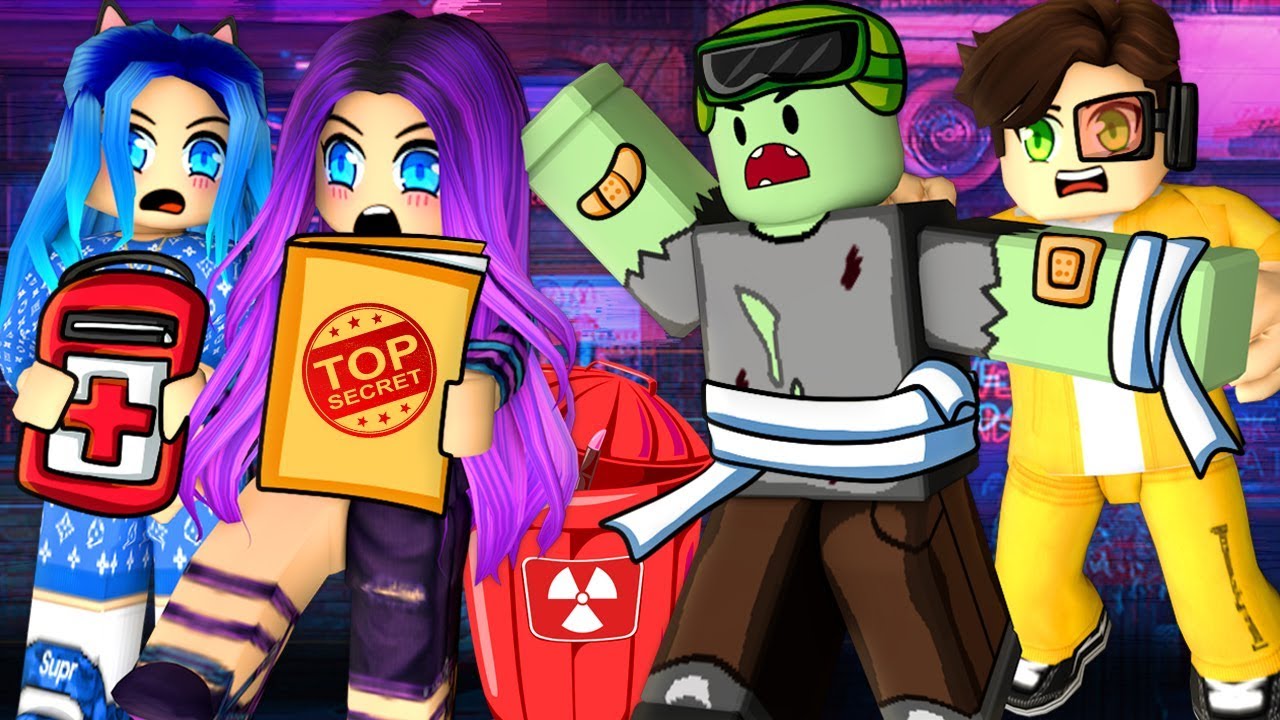 НАША СВЕРХСЕКРЕТНАЯ МИССИЯ! Истории зомби из Roblox!