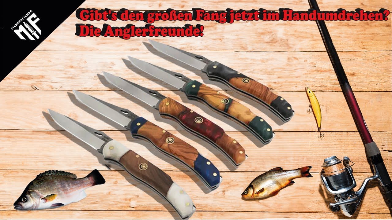 Ist das 'Die Anglerfreunde' Messer das Beste für Fischer? 🎣🔪