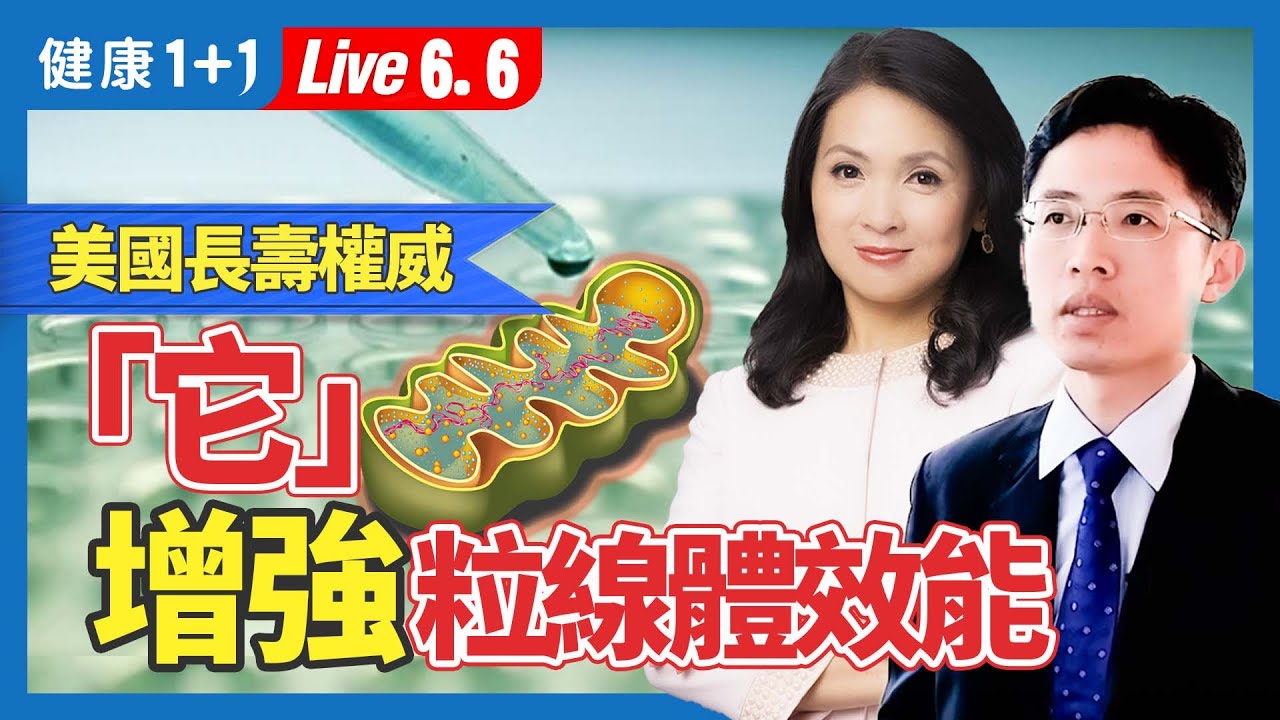 90%慢性疾病都因粒線體? 強化粒線體首推Zone2運動，提升細胞發電廠功能（2024.06.04）| 健康1+1 &middot; 直播