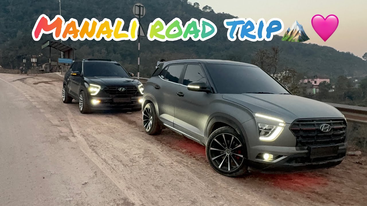 DELHI TO MANALI🏔️ IN OUR Z BLACK CARS🚗🤟🏻 || DAY-01✅ || 