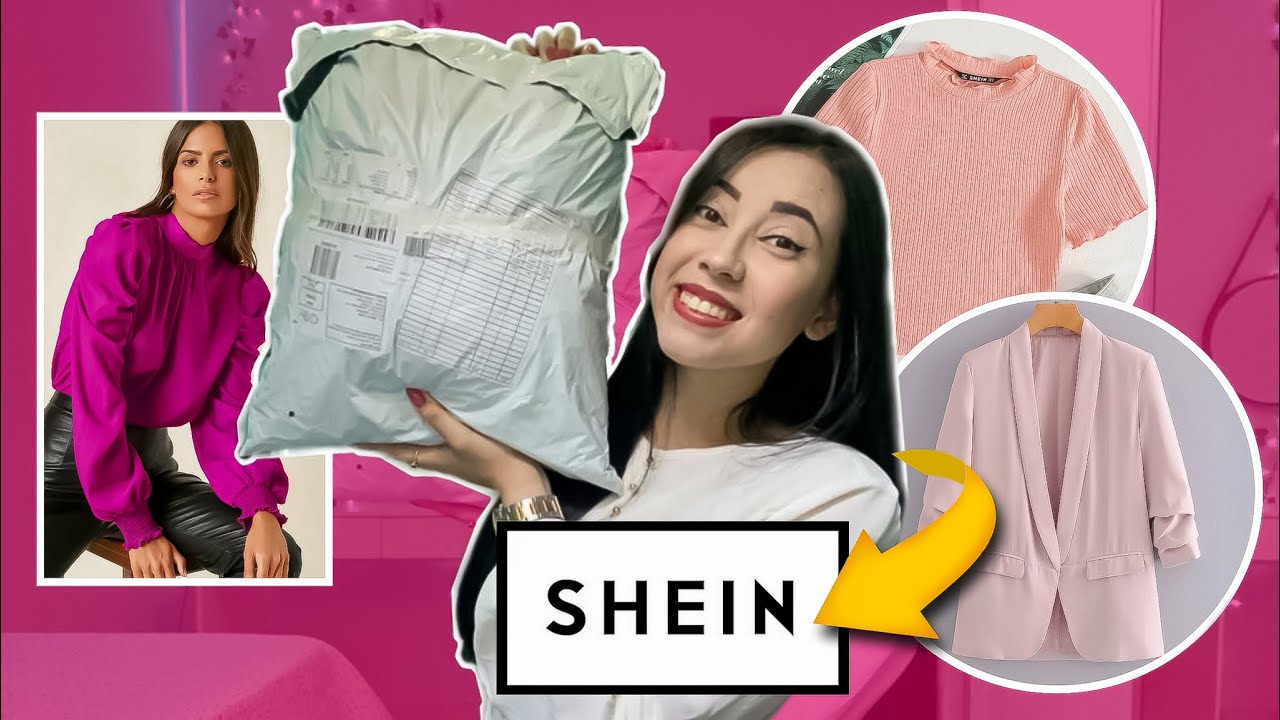 Compras da SHEIN - gastei mais de R$ 600,00 reais 😱
