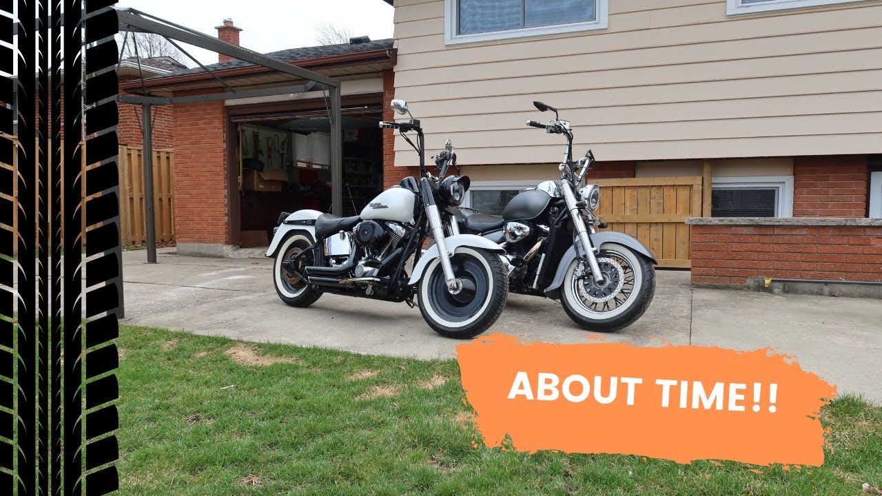 GETTING OUR MOTORCYCLES OUT OF STORAGE AND PROJECT UPDATES
