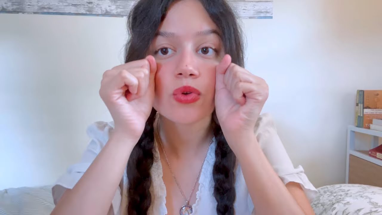 asmr • modest, demure facial washing, exfoliating, moisturizing