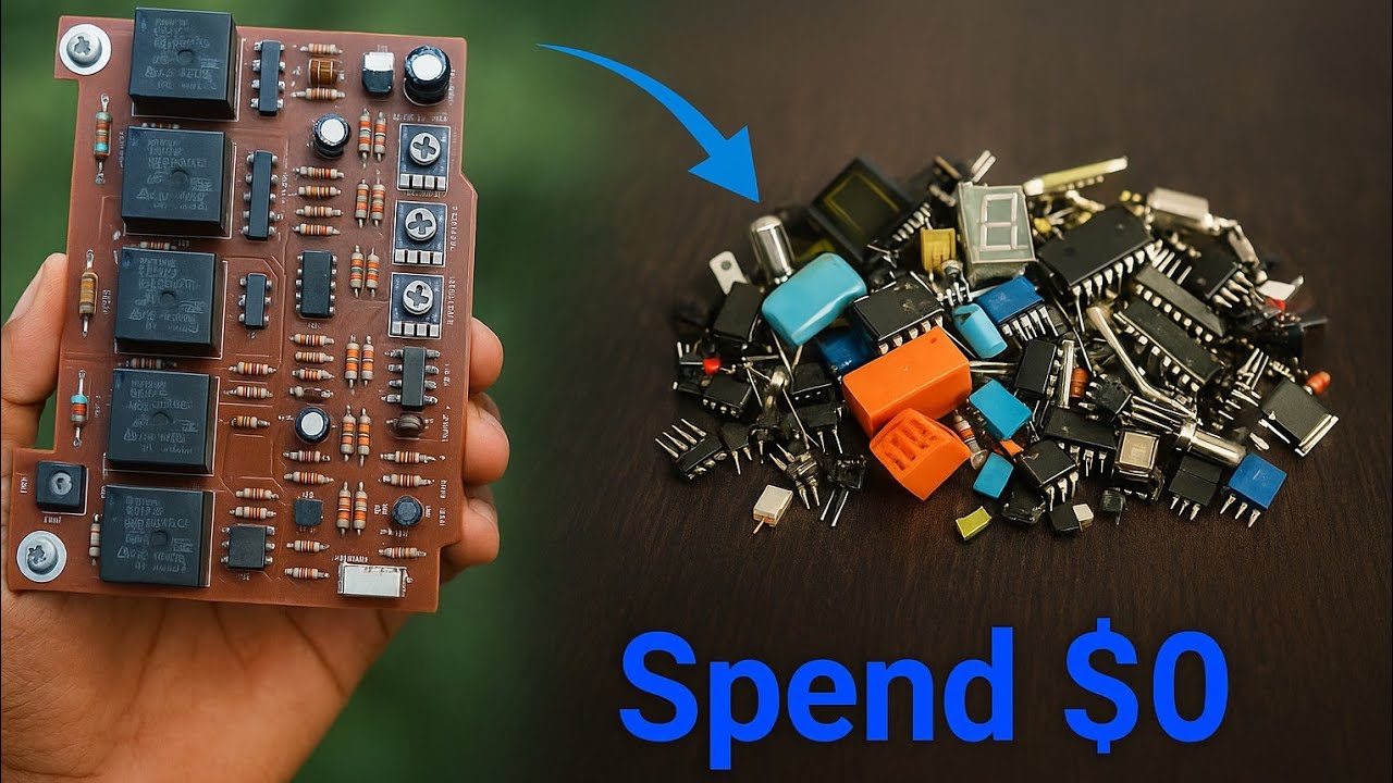 How to get free electronic components