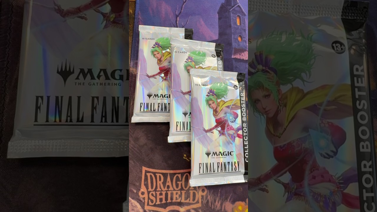 Let&rsquo;s open a golden chocobo!!! #magicthegathering #mtg #mtgxfinalfantasy #mtgcommander #packopening