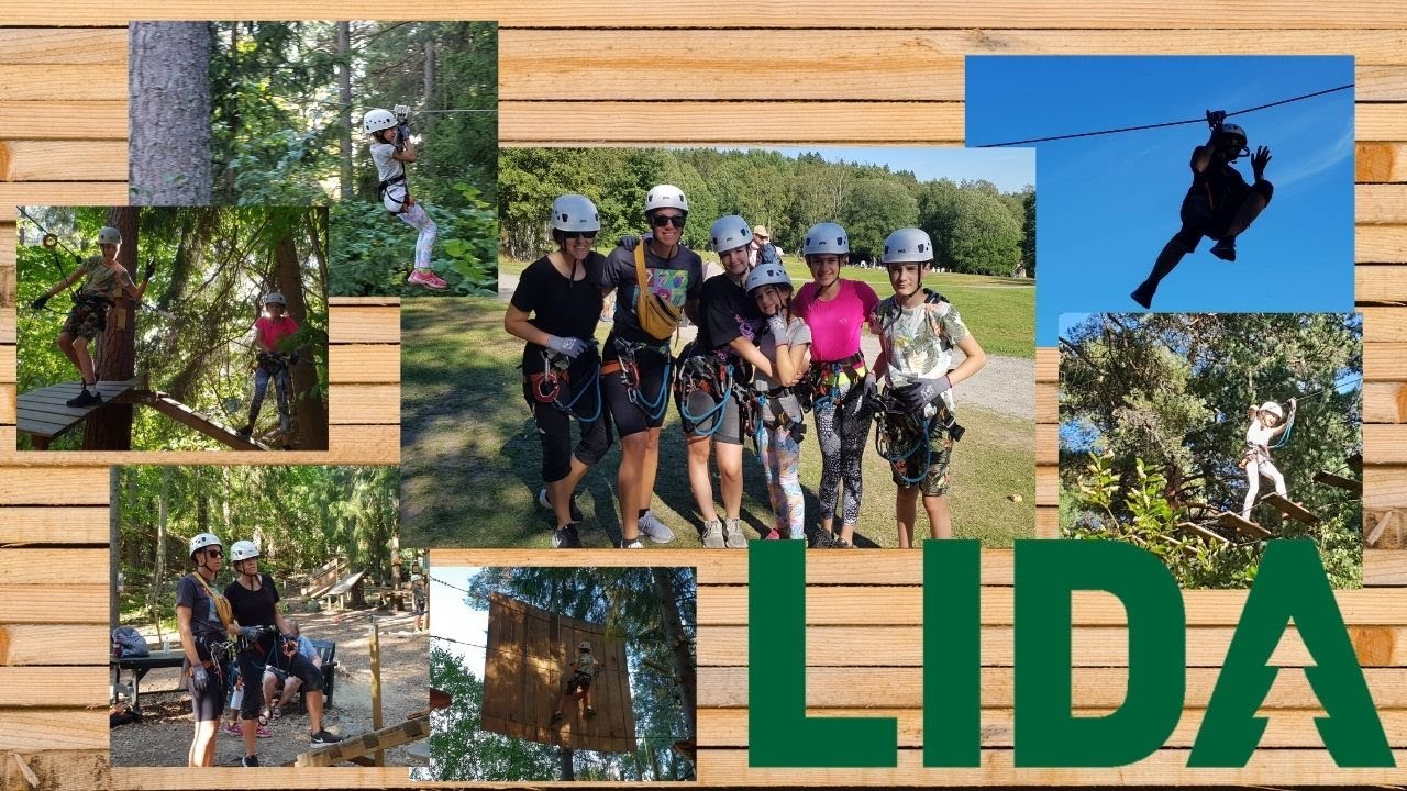 Äventyr på höghöjdsbanan: Lida Accropark