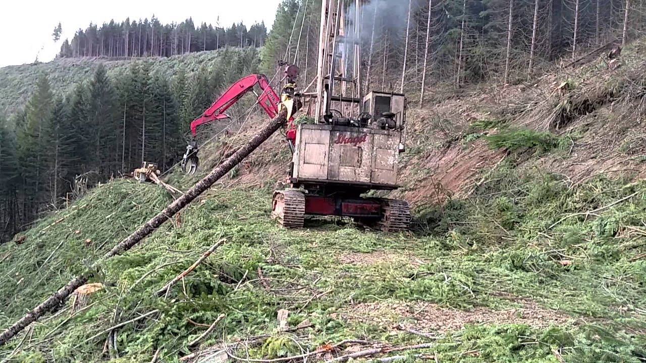 Grapple Yarding With a Skagit GT3
