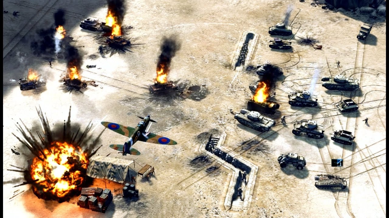 WW2 Sudden Strike 4 British Campaign - Egypt 1942 - Battle of El Alamein