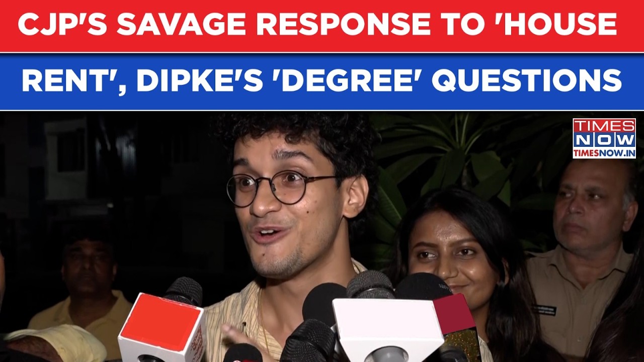 CJP's Savage Response To Saurav Das' House Rent & Dipke's 'Degree' Questions, 'What About PM CARES'?