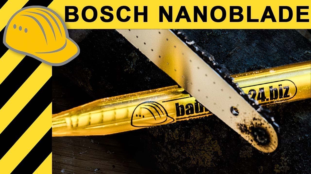 KLEINSTE KETTENSÄGE DER WELT! Bosch Nanoblade Test Easycut 12 TEST