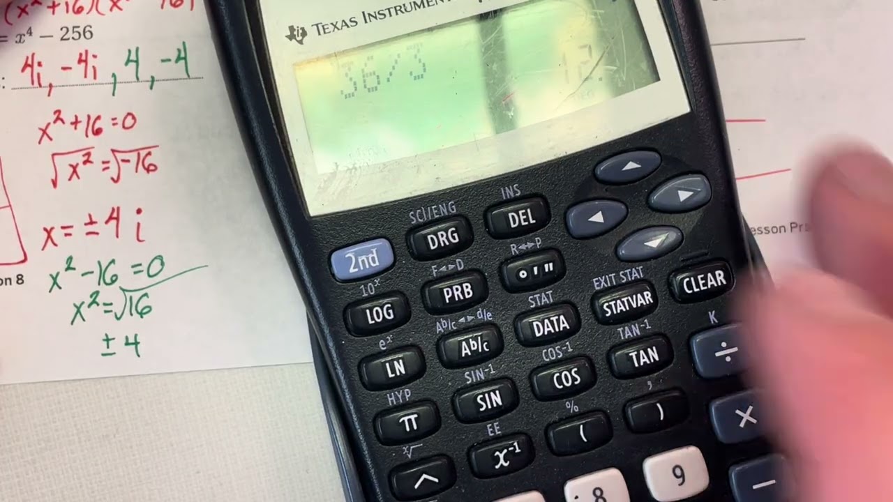 Alg 2 U3 L8 - Factoring Higher-Degree Polynomials