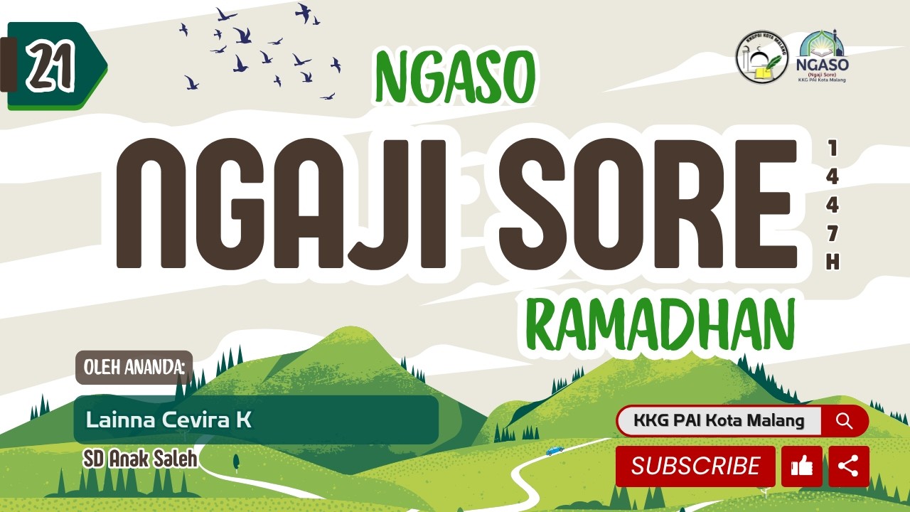 NGASO 21 Kewajiban Yang Indah 