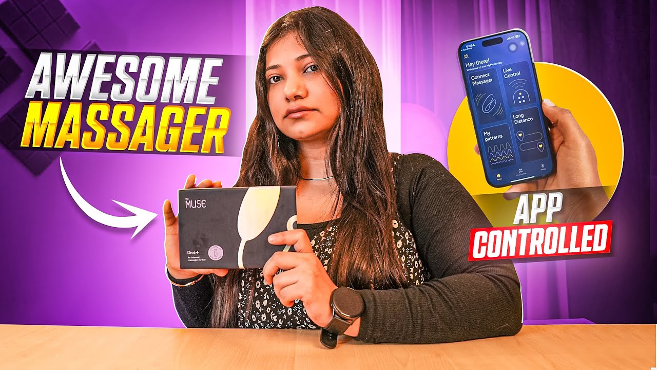 MyMuse Dive Plus App Controlled Massager Review & Unboxing