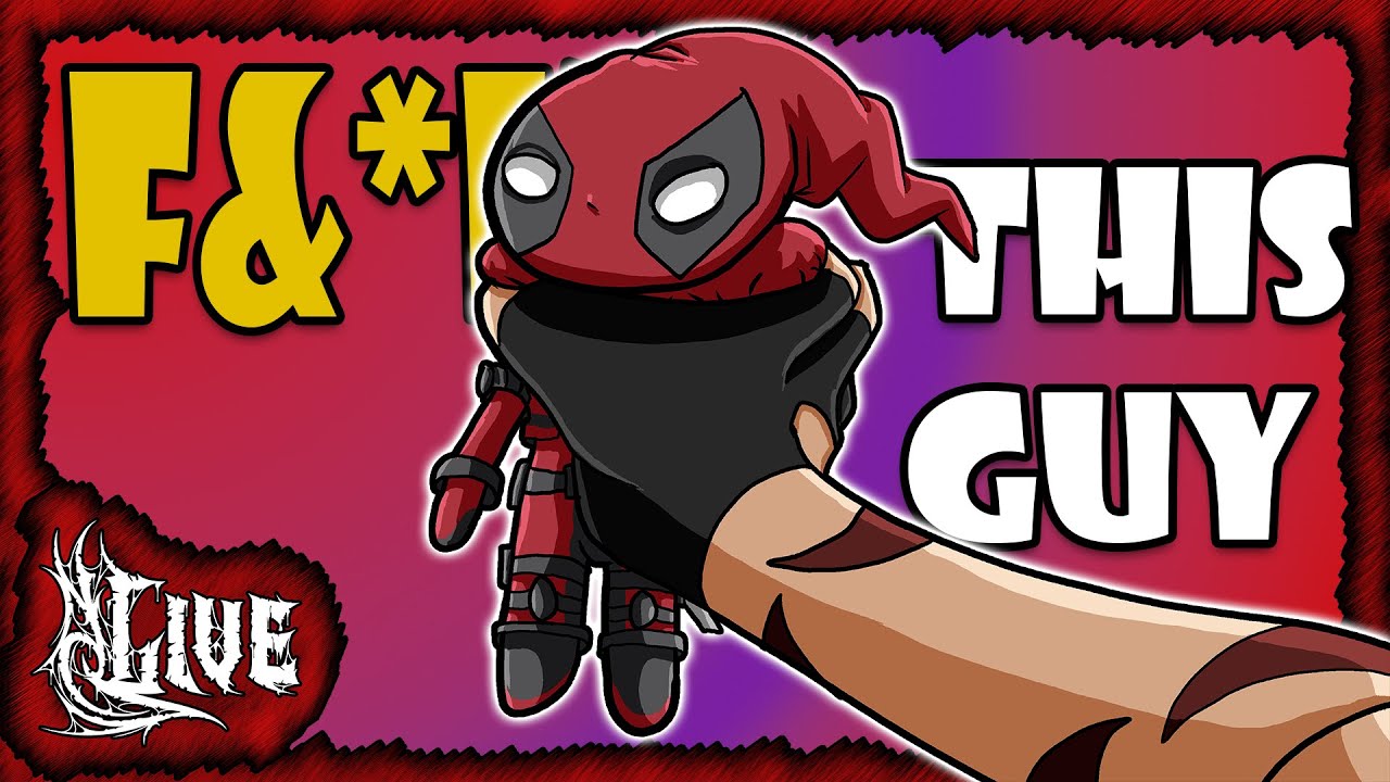 Choke Slamming DEADPOOL