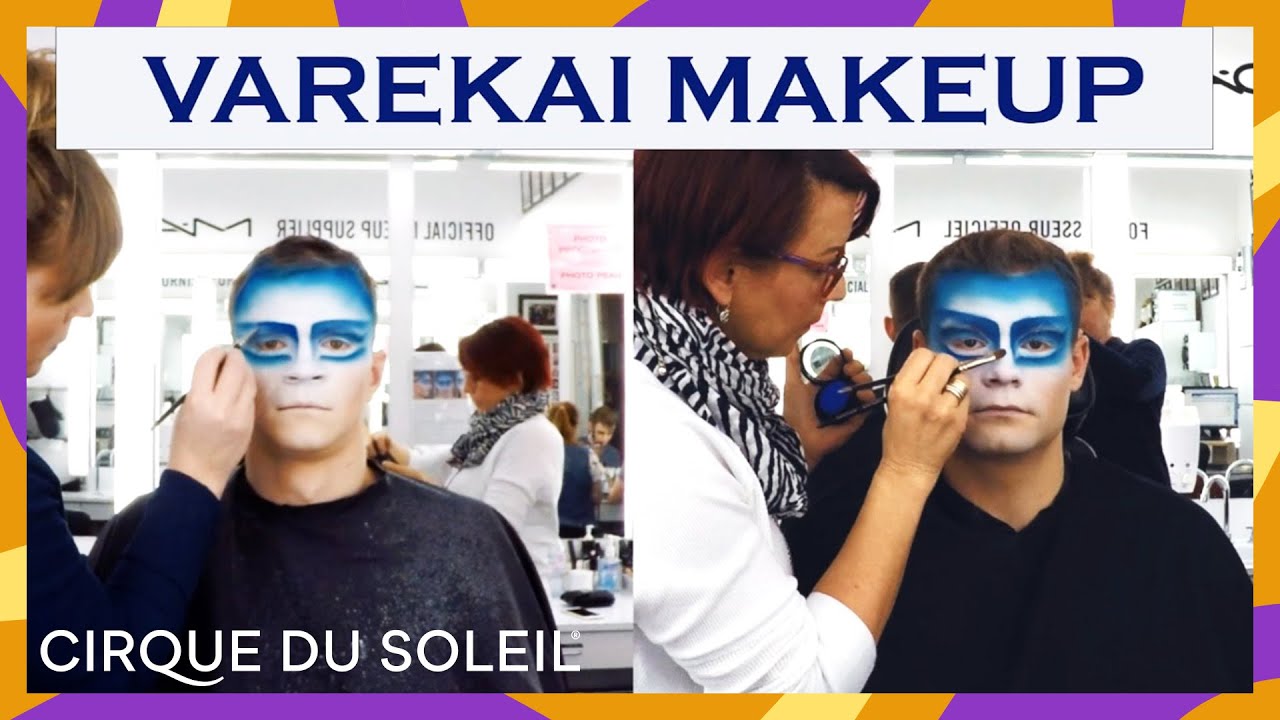 VAREKAI Aerial Straps Artists Makeup Application by Cirque du Soleil | Cirque du Soleil