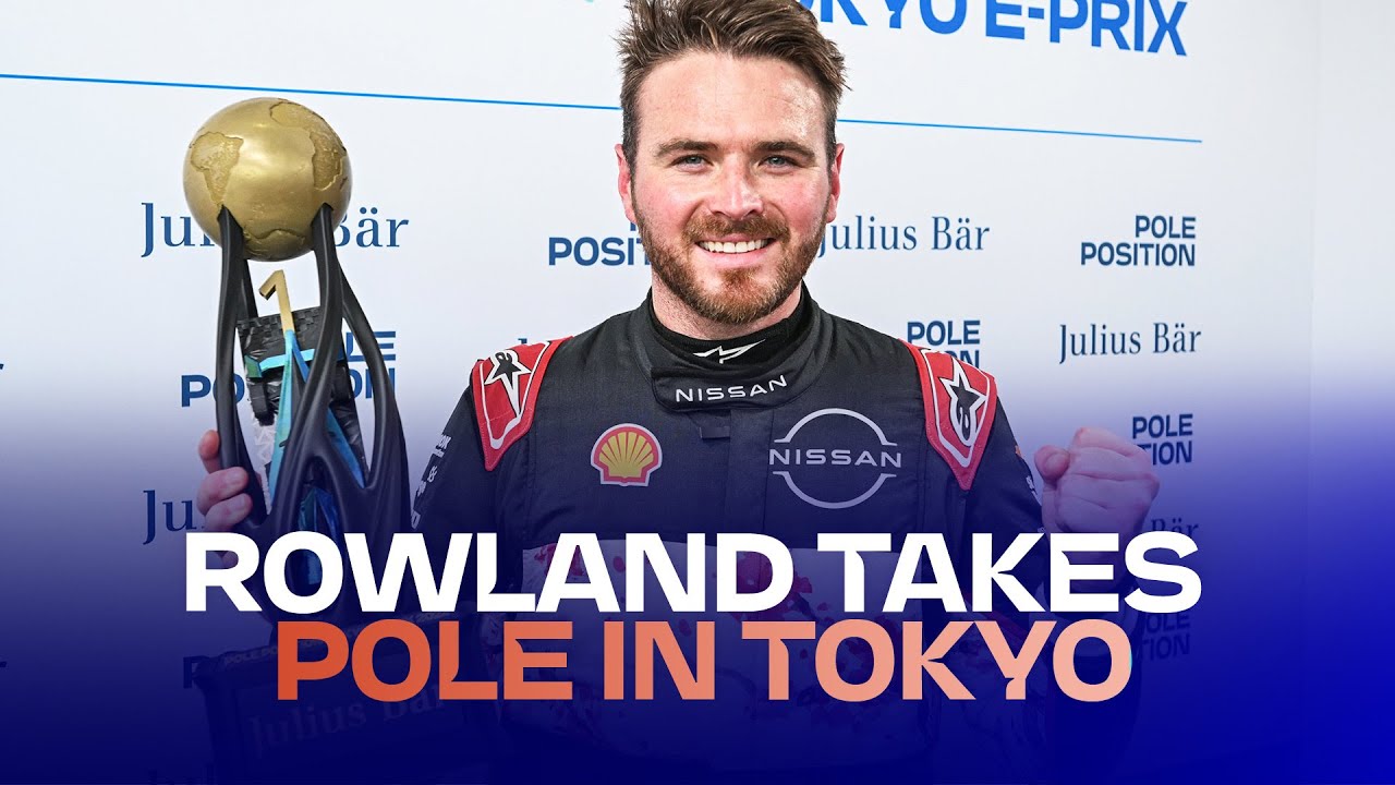 The FASTEST LAP around the Tokyo E-Prix track | Oliver Rowland's Pole Lap
