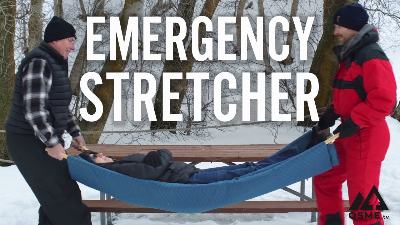 How to Make an Emergency Stretcher | How to Make a Stretcher with Lashings | OSMEtv