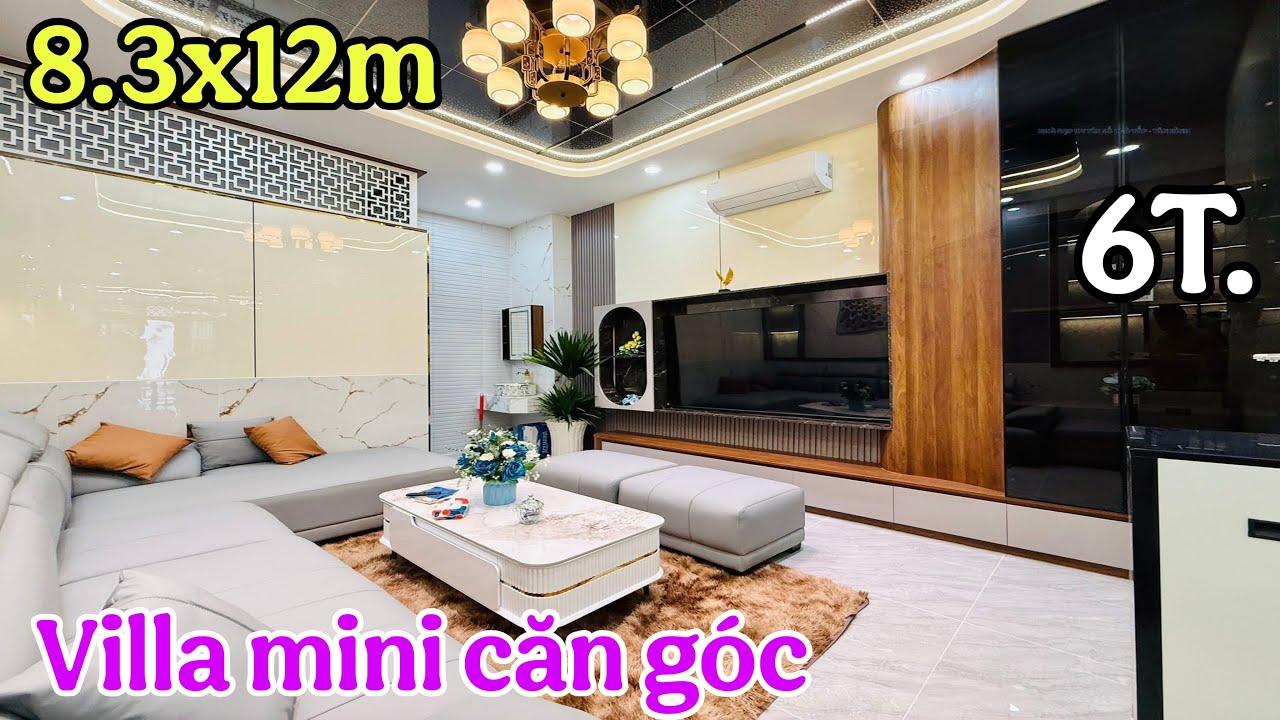 Đại giảm giá căn villa mini góc 2 mặt tiền giá chỉ từ 5-6 tỷ/ sổ hồng riêng , đường Lê Văn Khương 
